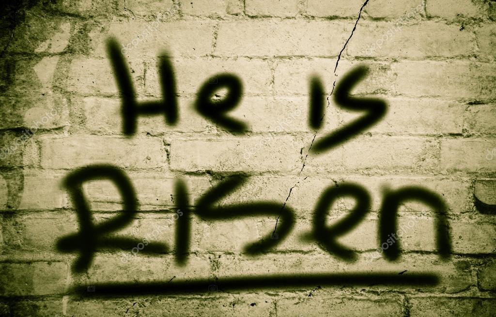 He has risen, just as He said